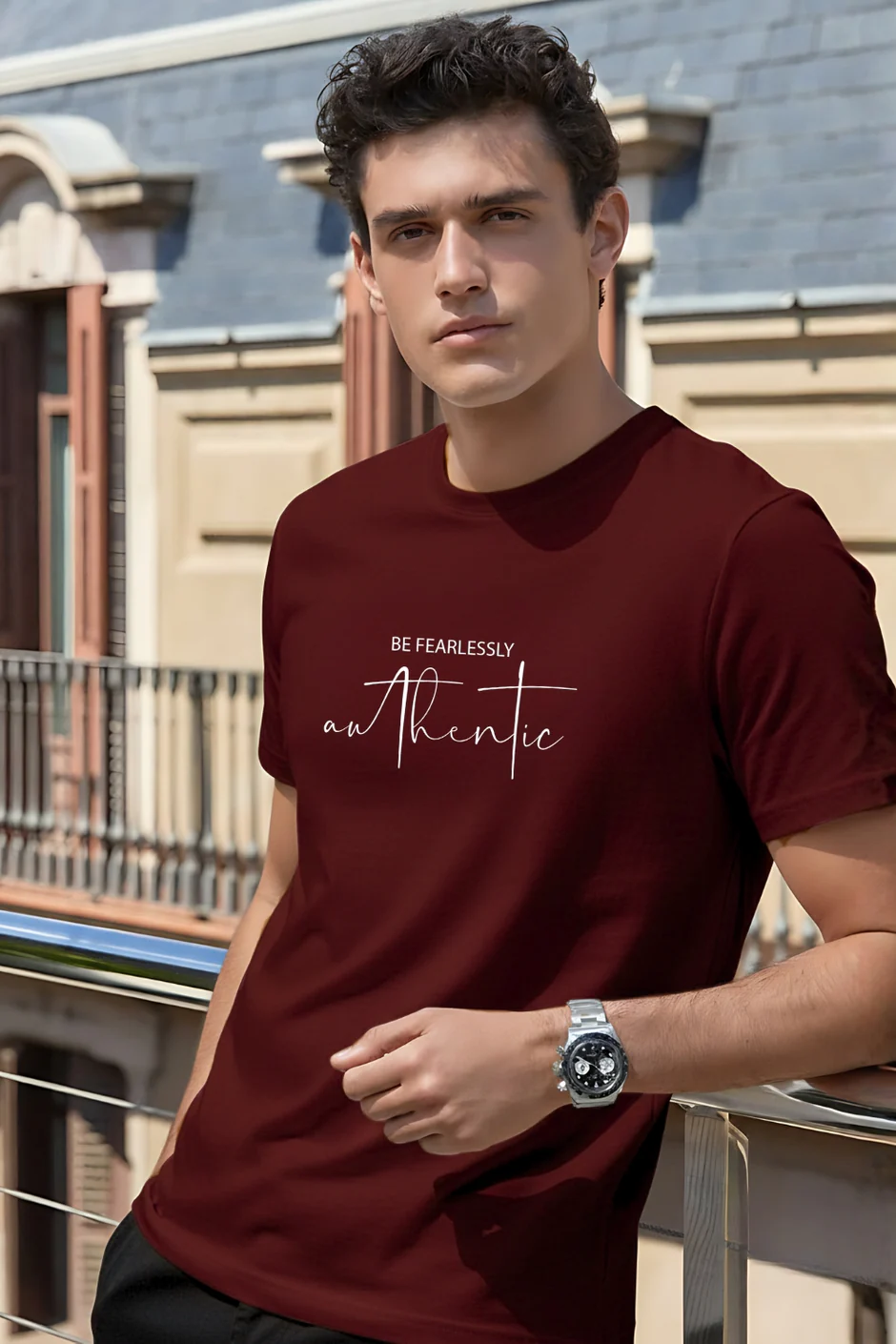 BefearlesslyAuthentic_6b940ec5-c579-4c38-92b0-78867812ec9b.webp Authentic Classic Fit T-Shirt - Image 1