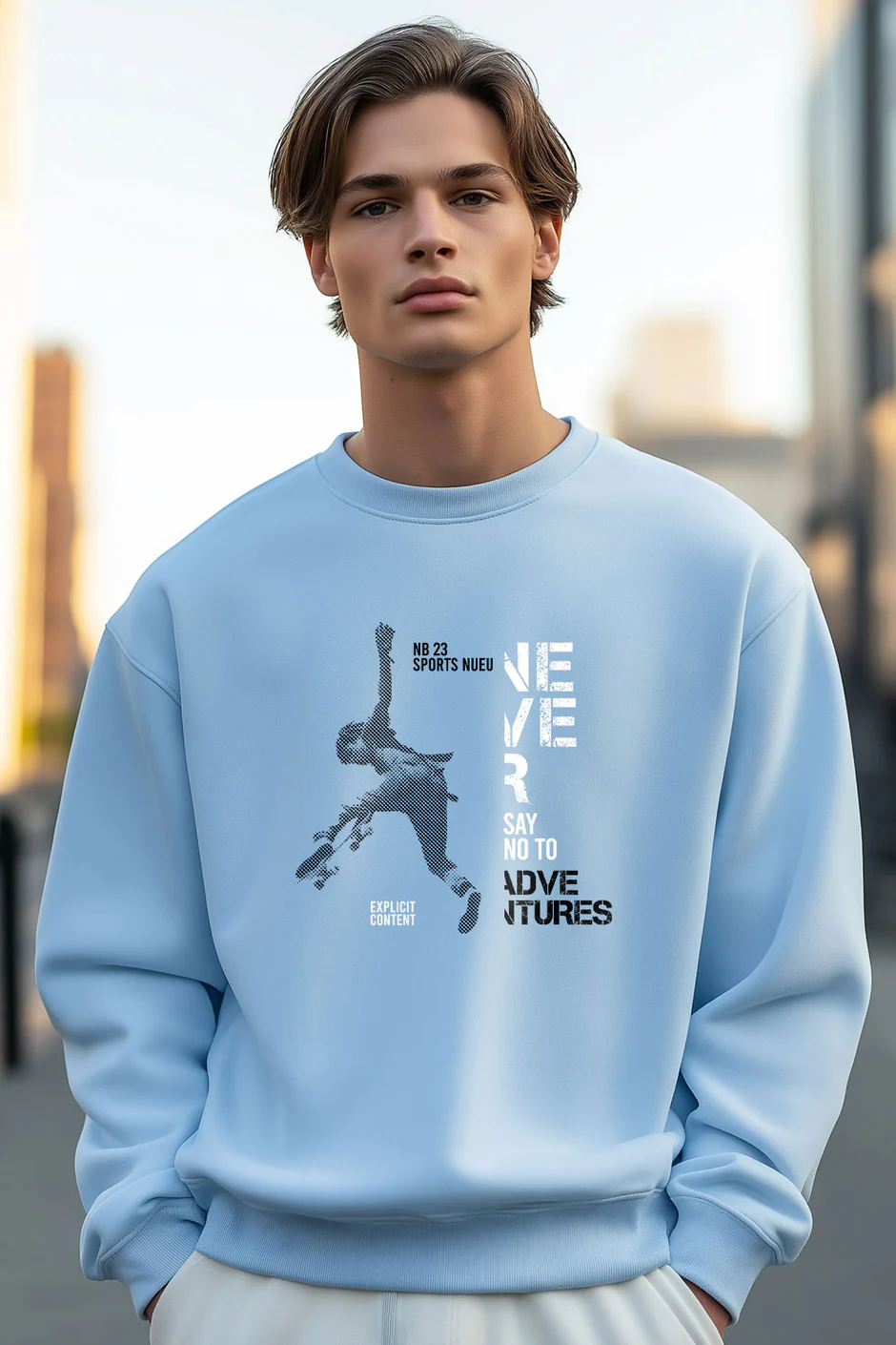 never-say-no_d65f94d3-b750-46db-a178-4c29645104e9.webp Never Say No Oversized Sweatshirt - Image 1